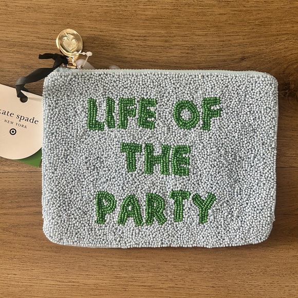 Kate Spade x Target Beaded “Life of the Party” Exclusive Clutch – NWT - Picture 1 of 9